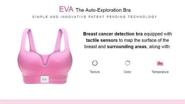Breast cancer detection bra designed by Mexican teen gets top inventors' prize