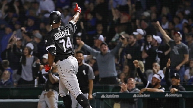 White Sox put Jiménez on IL with nerve contusion in arm