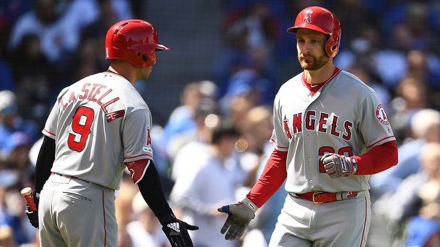 Cozart, La Stella lead Angels past Cubs 6-5