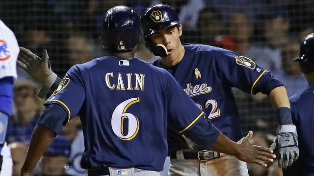 Brewers beat Cubs 5-1 to move within 1 game in NL Central