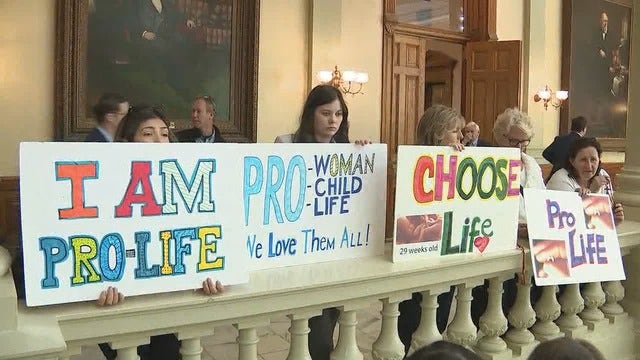 More 'heartbeat' abortion bills advancing across the US