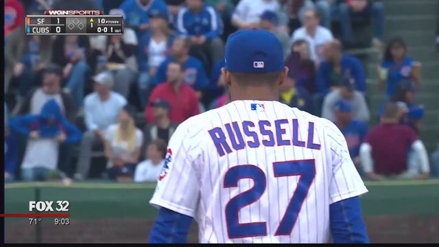 Maddon: Russell playing for Cubs wouldn't be distraction