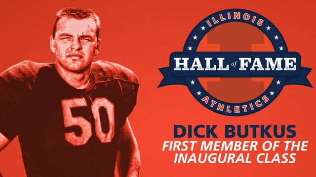 Illini start sports Hall of Fame, Dick Butkus in 1st class