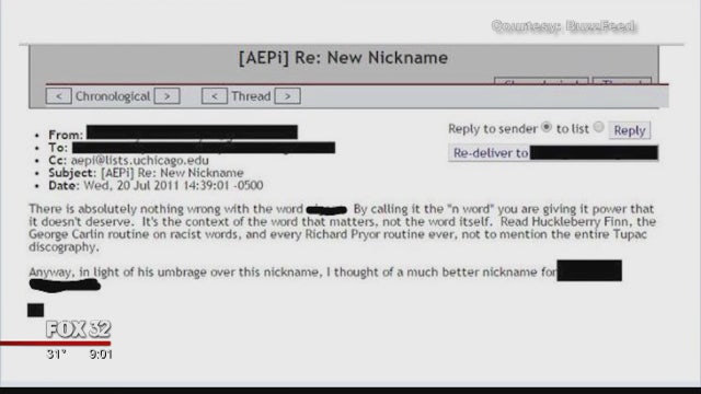 Fraternity, U of Chicago leaders condemn racist emails