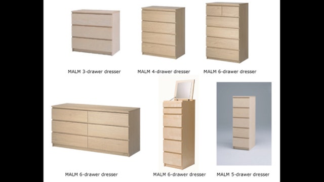 IKEA recalls 29 million dressers after 6 child deaths
