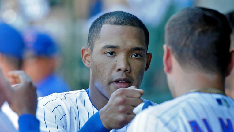 GETTY Cubs player Addison Russell