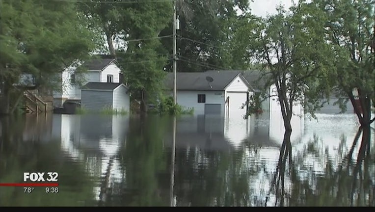 Flooding continues to impact suburbuan Chicago communities
