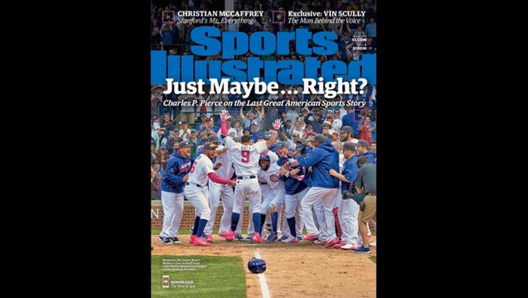 Chicago Cubs Javier Baez And Chicago White Sox Tim Sports Illustrated Cover  by Sports Illustrated