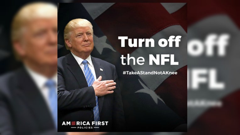 32c93eaf-Take a stand not a knee NFL Boycott ad from America First Policies