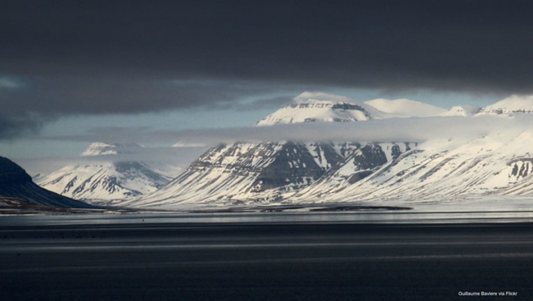 Svalbard image from Guillaume Baviere via Flickr