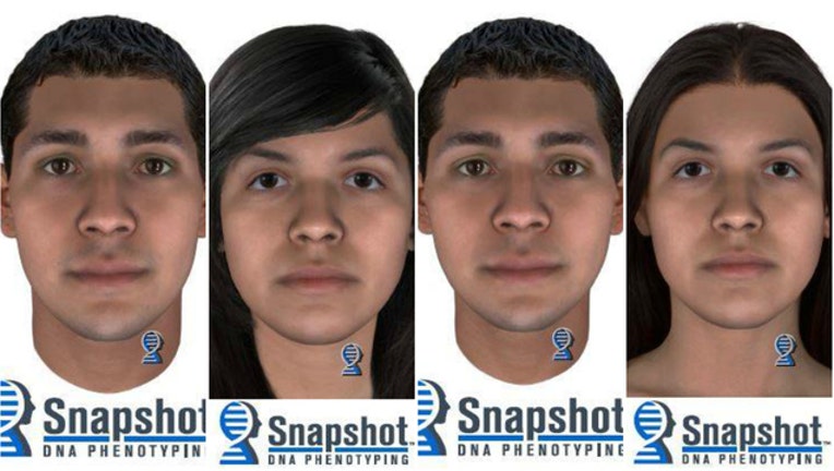 These images were created based on the DNA of a baby girl found dead in Wheaton in August.