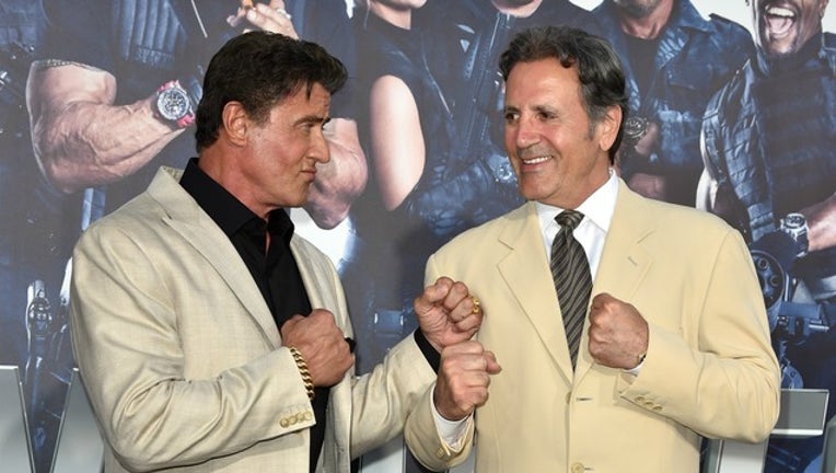 36856554-GETTY Sylvester Stallone and Frank Stallone