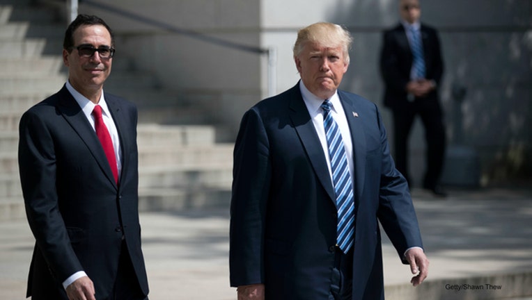 GETTY Steve Mnuchin Donald Trump