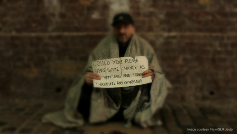 40006864-Photo of homeless man from Flickr user SLR Jester