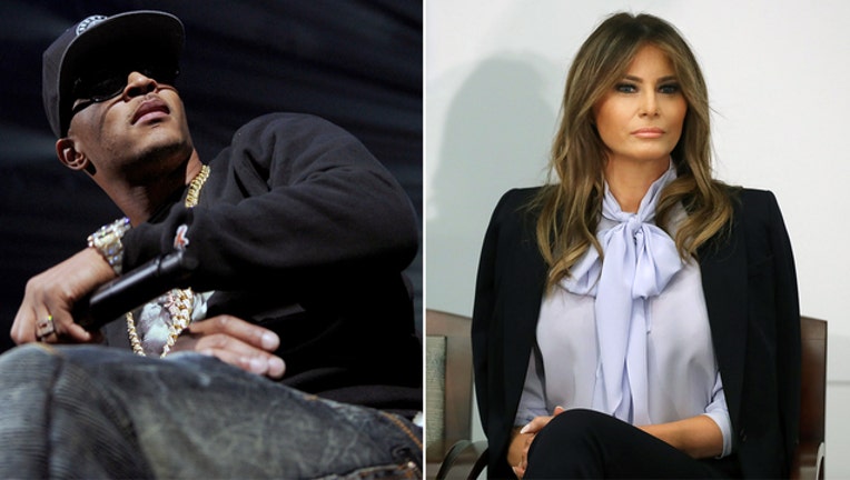 46594d7b-GETTY TI and Melania Trump 101618-401720