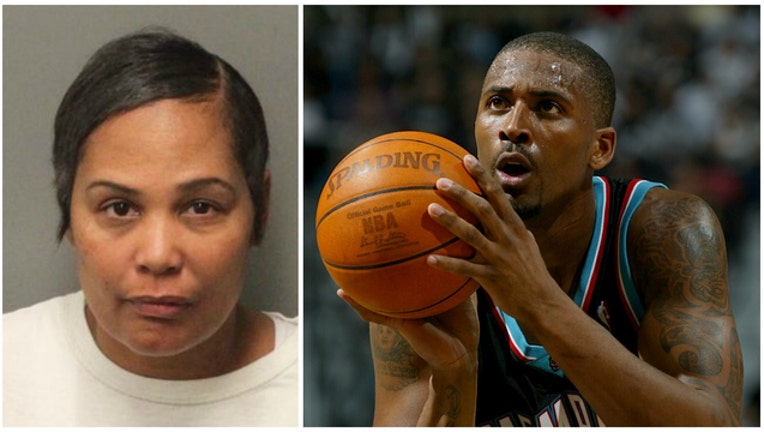 4eb6884c-GETTY Sherra Wright charged with murder of her ex-husband Lorenzen Wright