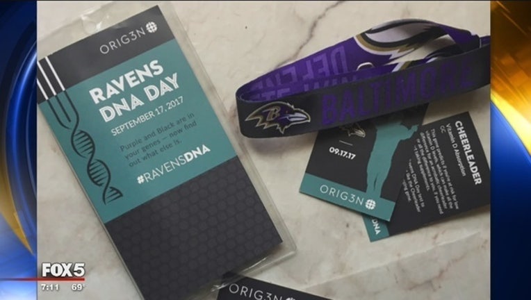 DNA kits Ravens