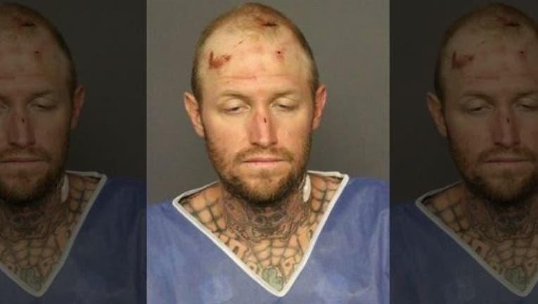 5ce0d31f-Thomas Busch is accused of stealing a tractor and biting a police dog