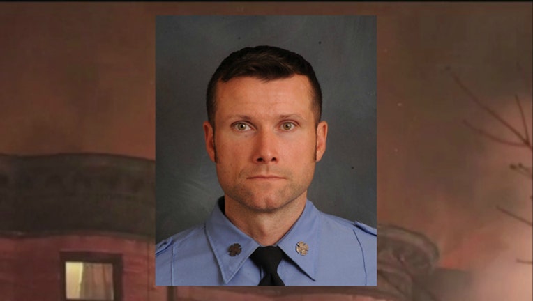 6034368c-New York Firefighter Michael Davidson was killed during the filming of a movie Friday.