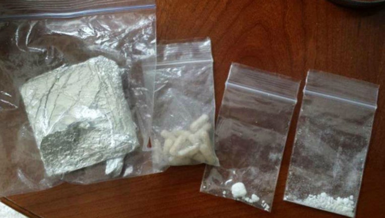 Some of the drugs seized during Operation Extra Olives (photo courtesy King County Sheriff's Office)