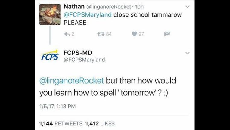 Tweet about spelling gets school official fired