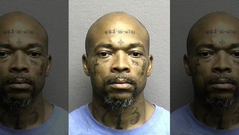 Man with Social Security tattoo on forehead wanted by police