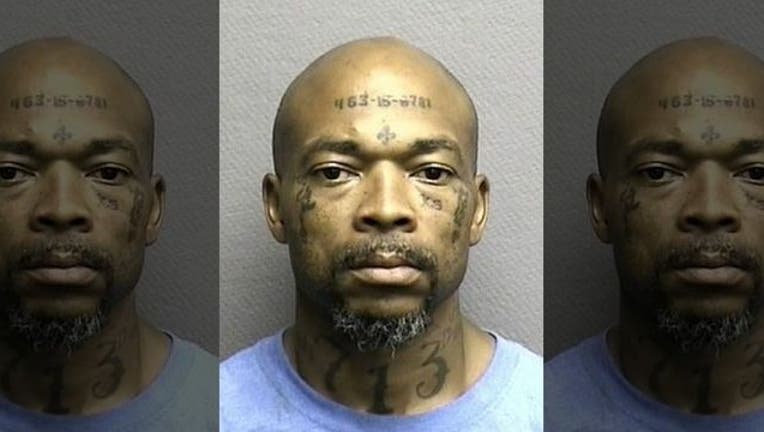 Man with Social Security tattoo on forehead wanted by police Man with Social Security tattoo on forehead wanted by police