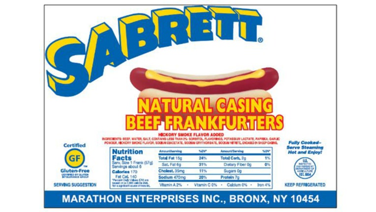 6af6e451-Sabrett hot dogs are being recalled because they could contain bone fragments