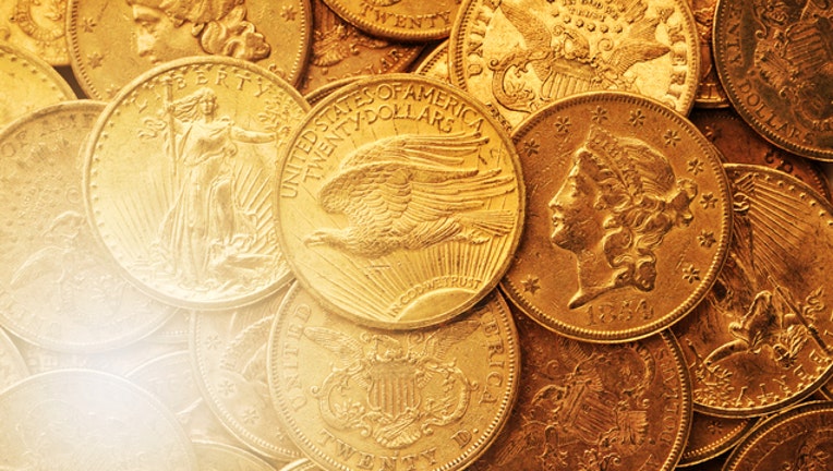 Gold coins