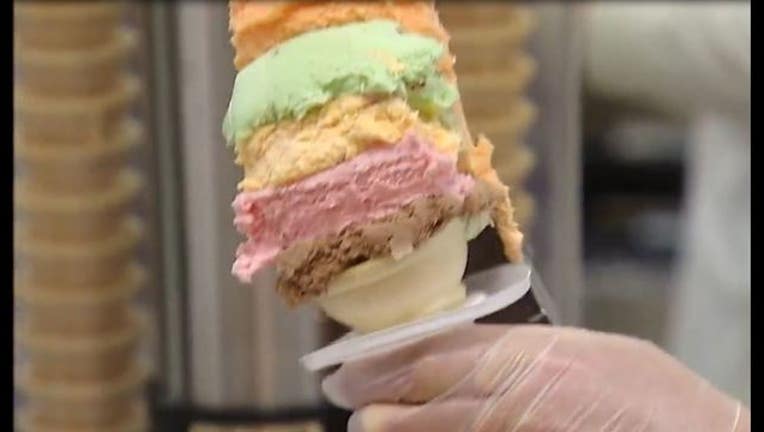 The Original Rainbow Cone