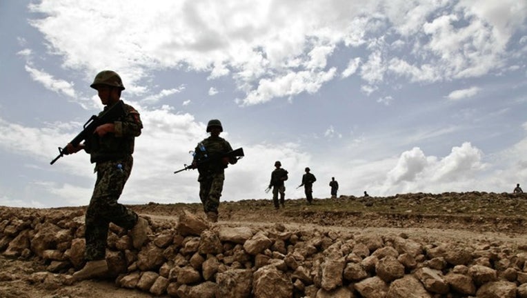 Afghan National Army soldiers