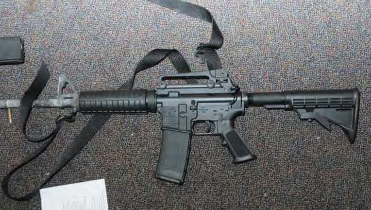 Bushmaster AR-15-style rifle used by Adam Lanza to kill 20 first-graders and six teachers