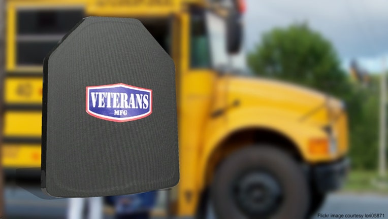 8bf84d34-Bulletproof backpack inserts manufactured by Veterans Manufacturing of Katy Texas