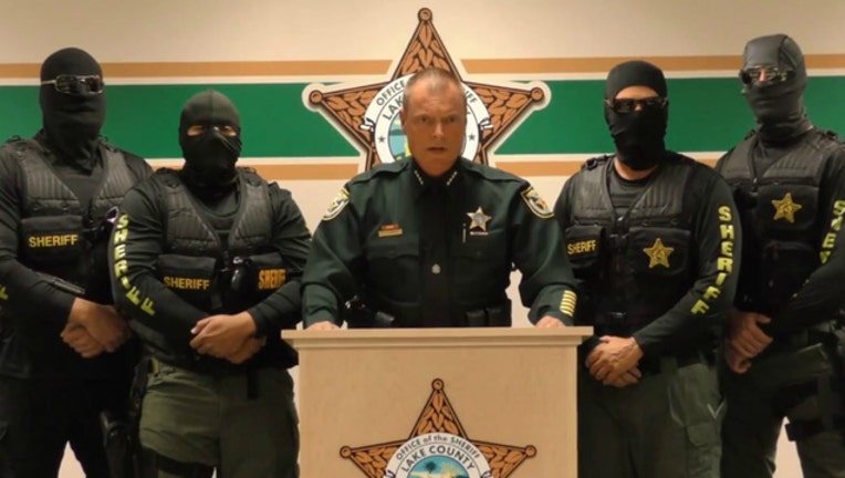Image courtesy Lake County (Florida) Sheriff's Department