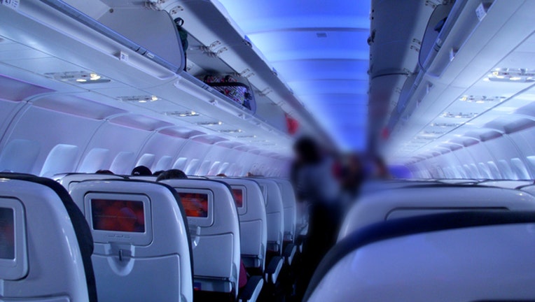 97699012-Virgin Airlines plane interior