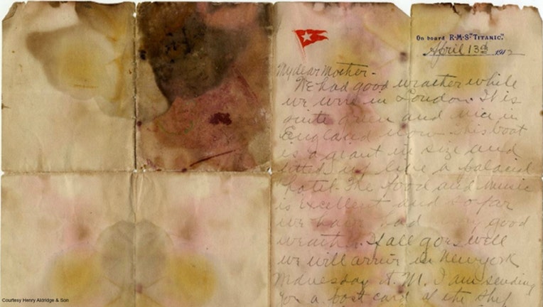 981dcc19-Titanic letter sells for record amount