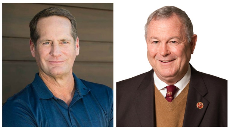 Harley Rouda and Dana Rohrabacher