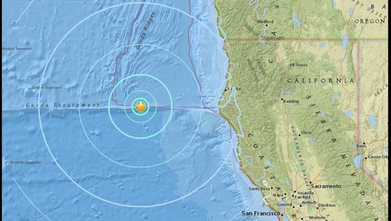 USGS - 5.7 magnitude earthquake in ocean off California coast-407068.jpg