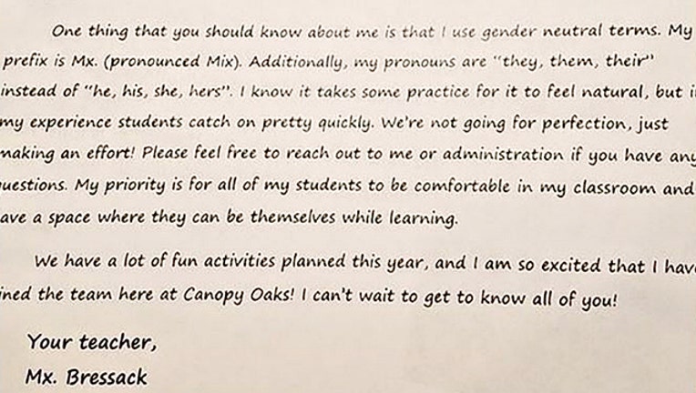 a4986f1d-Teacher asks students to use gender-neutral pronouns