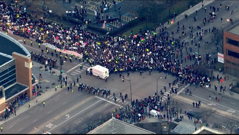 Trump Rally Aerials