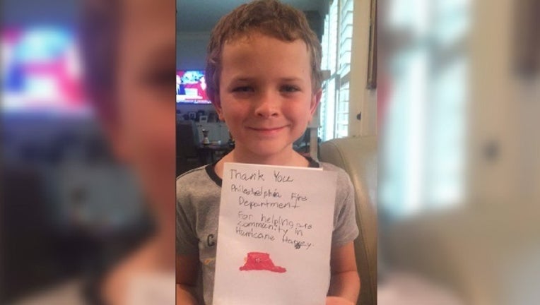 b0e0b255-Texas Boy Thanks Philadelphia Firefighters-401096