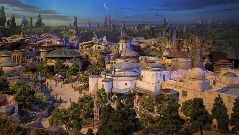 Disney shows off photos of new Star Wars theme area called Galaxy's Edge