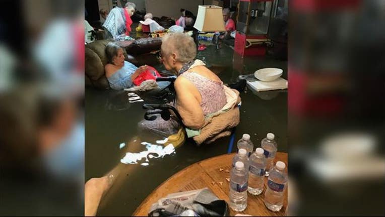 c693a6d8-Nursing home residents trapped in floodwaters near Houston, Texas