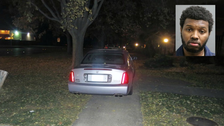 ddc79bca-Chicago man accused of DUI, found parked on sidewalk with red Solo cup of beer in cupholder, say Riverside Police