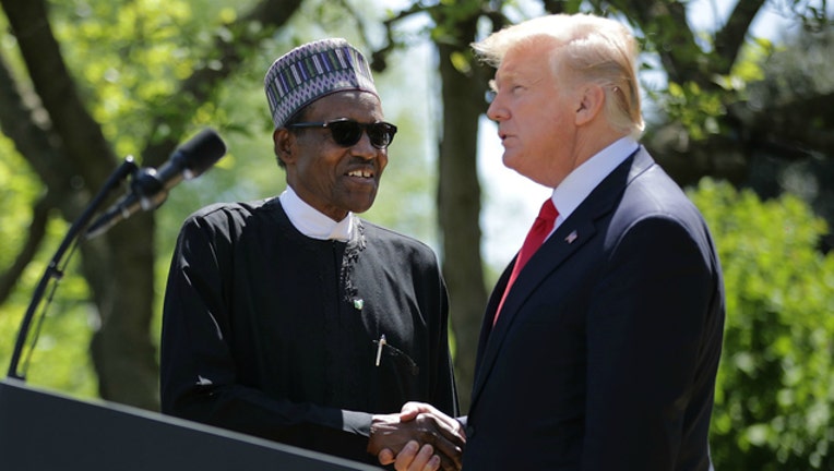 e15e58e9-GETTY Nigerian President Muhammadu Buhari and US President Donald Trump
