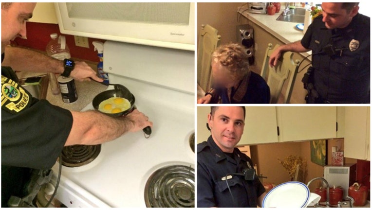 e6993dd1-Orlando Police help elderly woman (Photos courtesy Orlando Police Department)