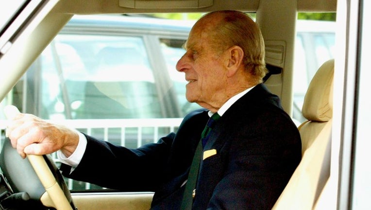 GETTY Prince Philip driving