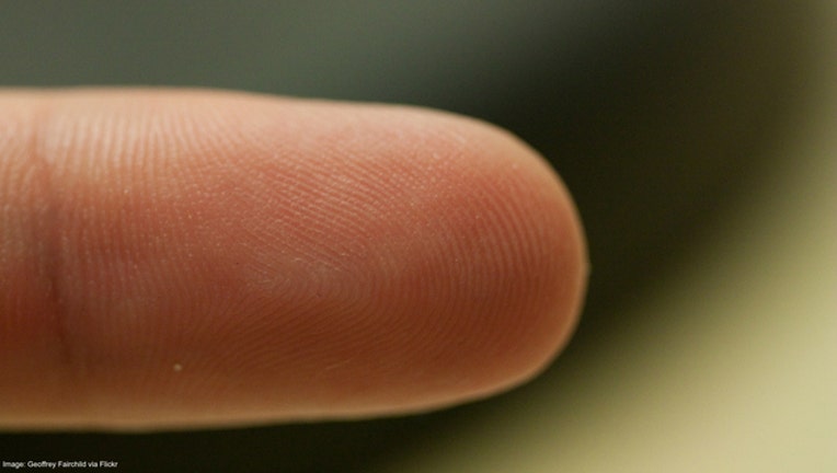 Fingerprint stock image from Geoffrey Fairchild via Flickr