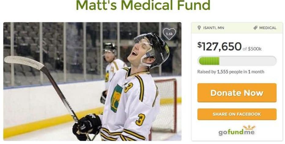 Twin Cities skater paralyzed in junior game leaving Chicago soon