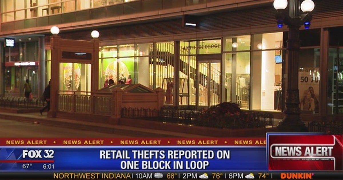 Retail thefts reported on one block in the Loop: police | FOX 32 Chicago